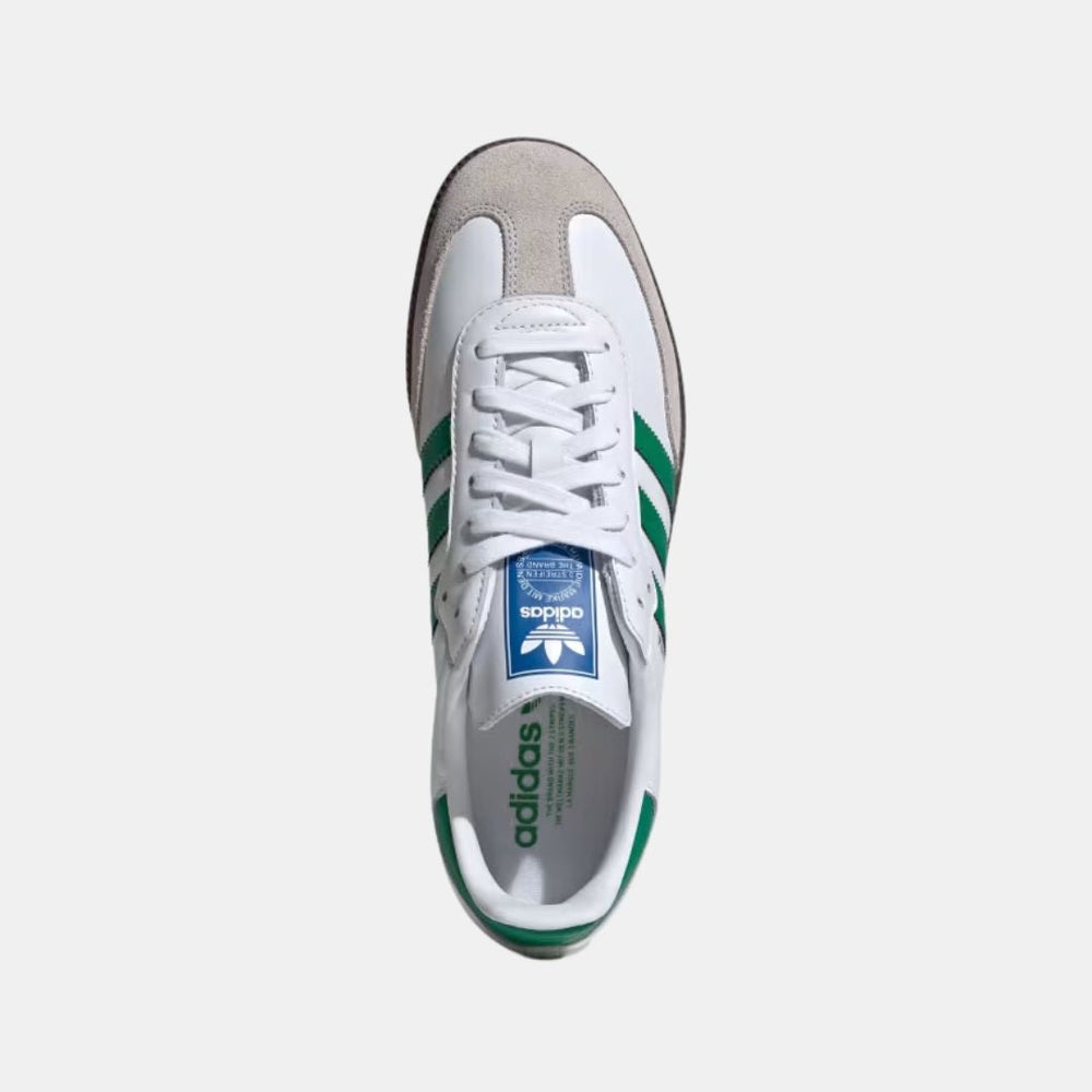 Samba OG Shoes (Cloud White + Green + Supplier Colour)