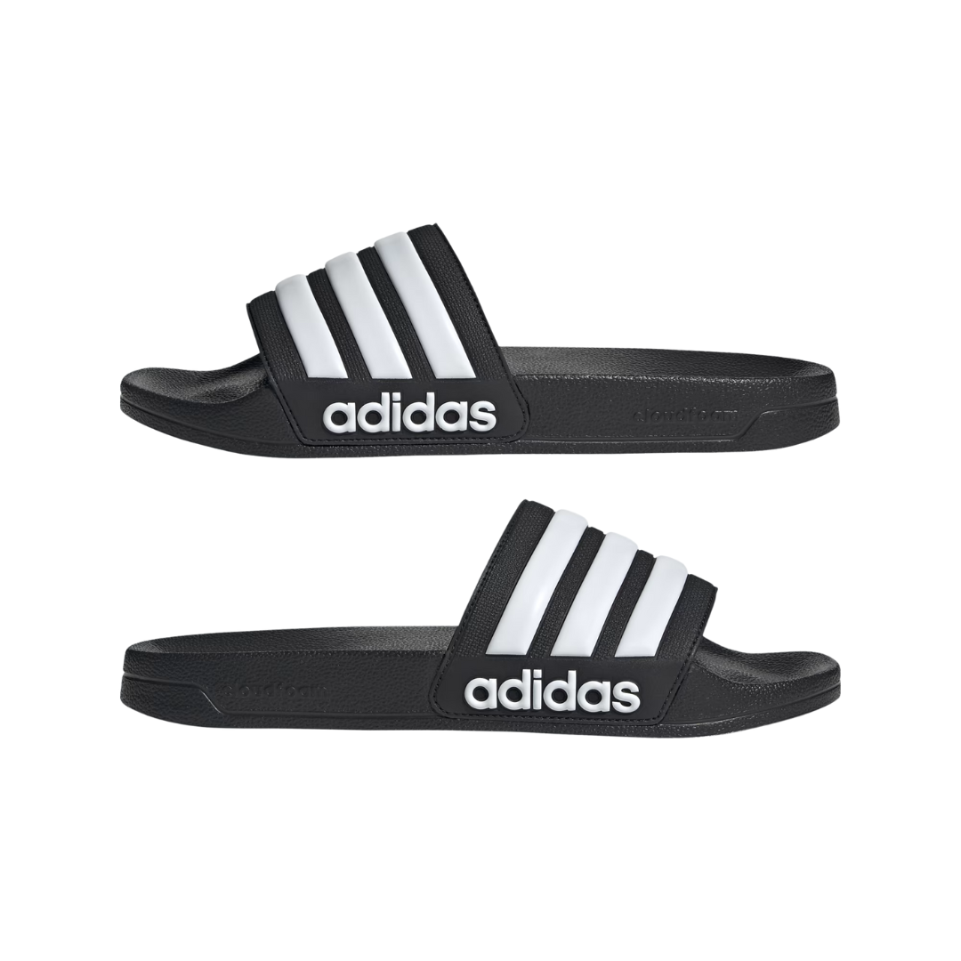 Adidas Men & Women's Adilette Shower Slides – Black/White GZ5922